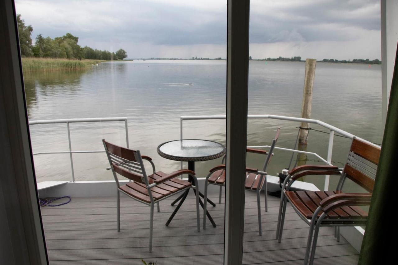Houseboat Uitzicht Over Veluwemeer, Natuurlokatie, Prachtige Vergezichten Biddinghuizen Exterior foto